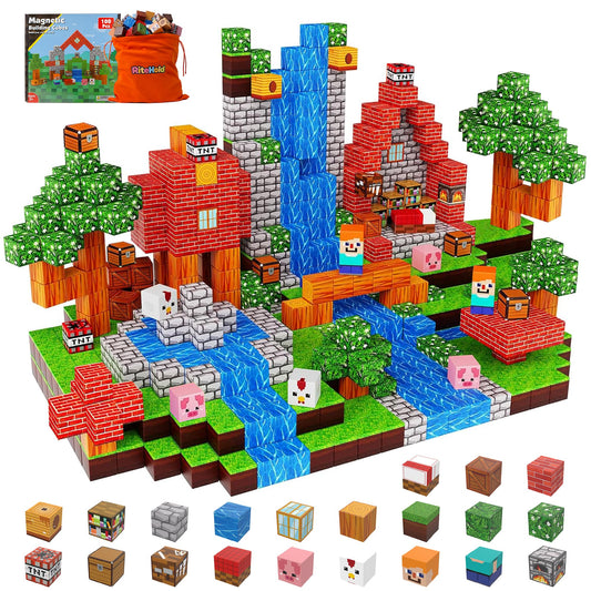 RiteHold forest world blocks set fuels imaginative play with colorful landscapes.