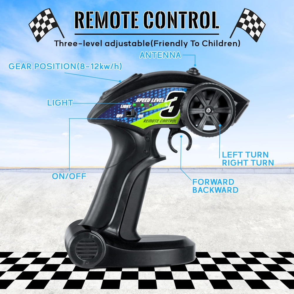 RiteHold RC car packaged in gift-ready box for celebrations.