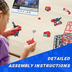 RiteHold safe durable design supports hours of build and battle fun.