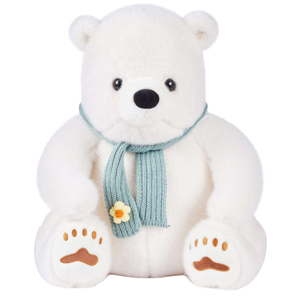 Riverwar Polar Bear Plush is child-friendly for imaginative play.