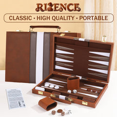 RIZENCE brown felt interior cushions pieces for smooth play.