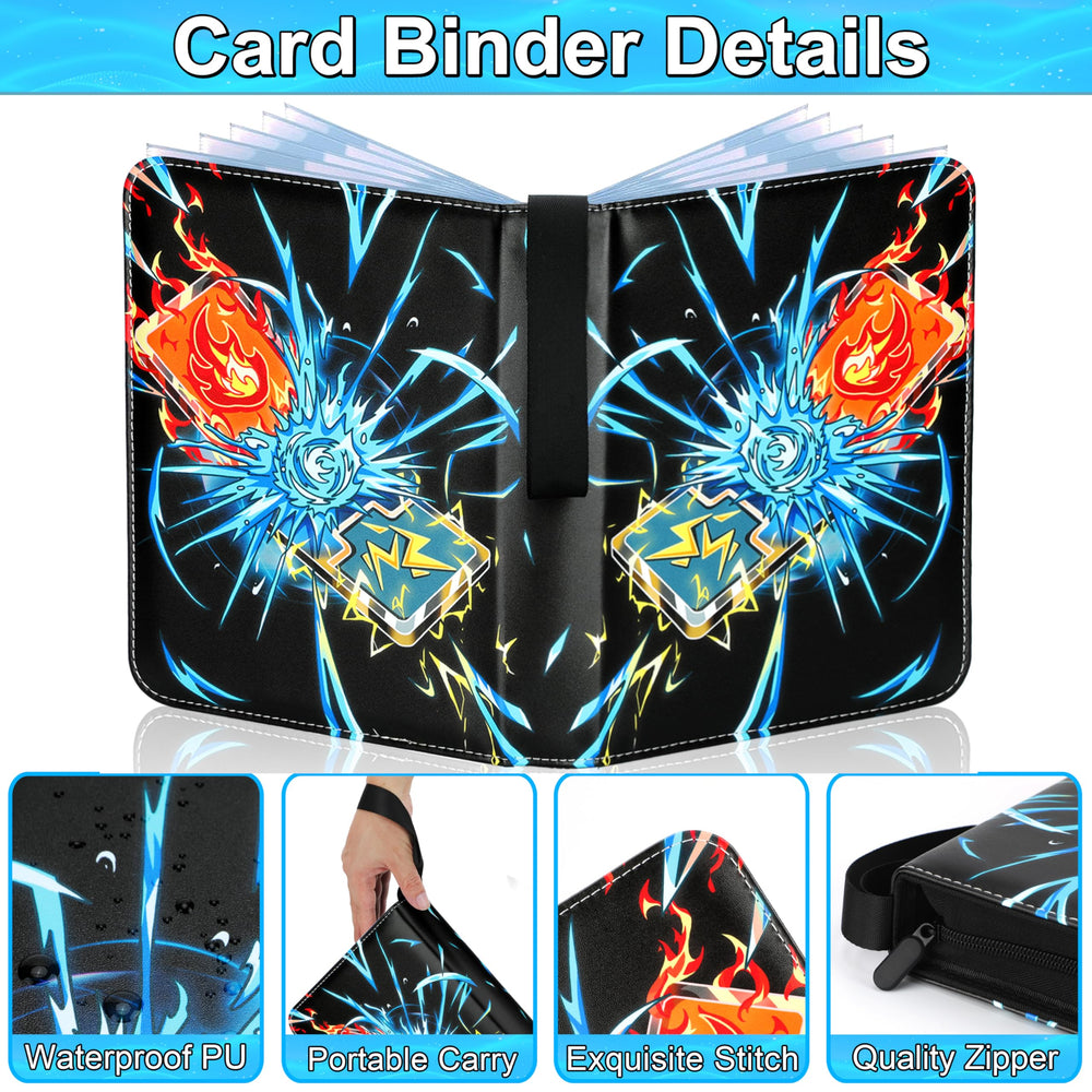 Rkssws PU leather cover with water-resistant feel for travel.