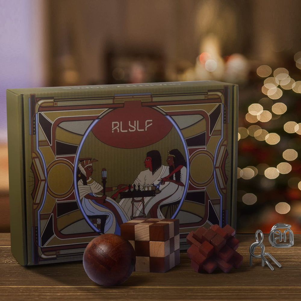 RLYLF interlock puzzle box suits coffee time and desk breaks
