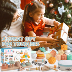 Rmischolar gift-ready 8-in-1 toy set suitable for birthdays or baby showers