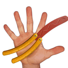 RMISODO colorful fidget knives showcase vibrant hues for visual stimulation.