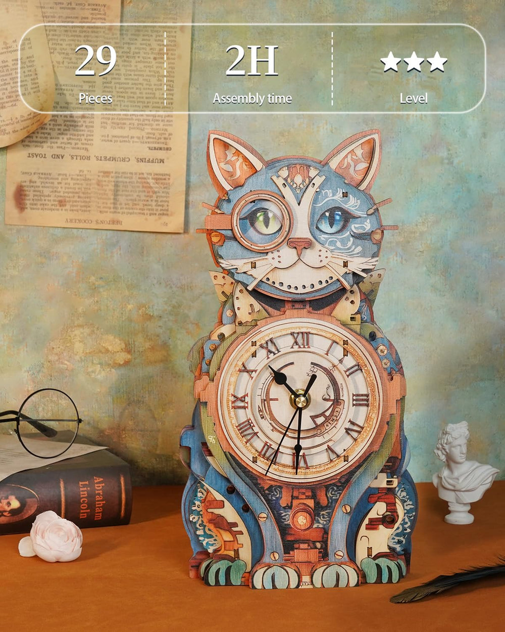 Rnfinewow gift idea for puzzle lovers and art fans