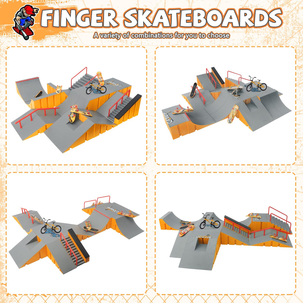 RNGODO eight fingerboards for varied grip and control