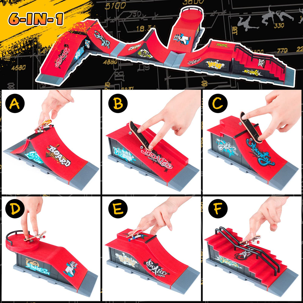 RNGODO fingerboard decks six for versatile practice sessions