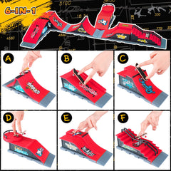 RNGODO fingerboard decks six for versatile practice sessions