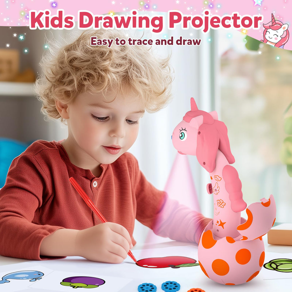 RNGODO unicorn art projection kit for imaginative drawing