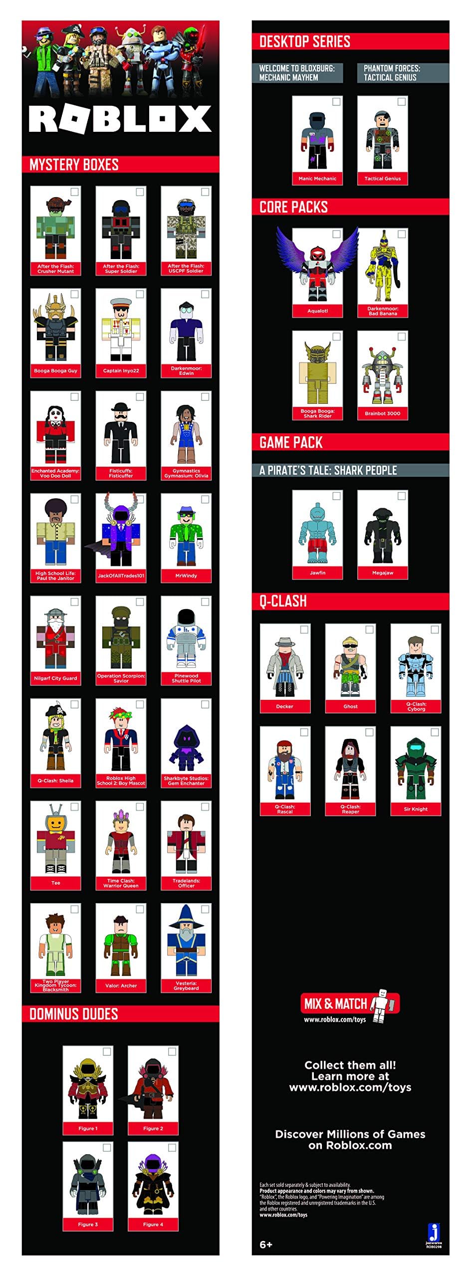 Roblox Series 7 figure close-up with vibrant colors.