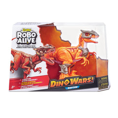Robo Alive Dino Wars Raptor in bold colors for vivid playtime adventures