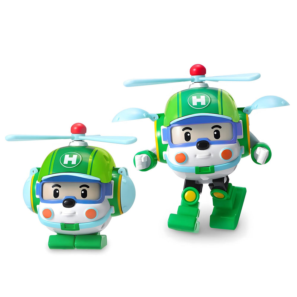 Robocar Poli Helly transforming helicopter for safe, engaging toddler play