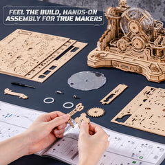ROBOTIME 3D marble path in action with bell feedback enhances immersion.