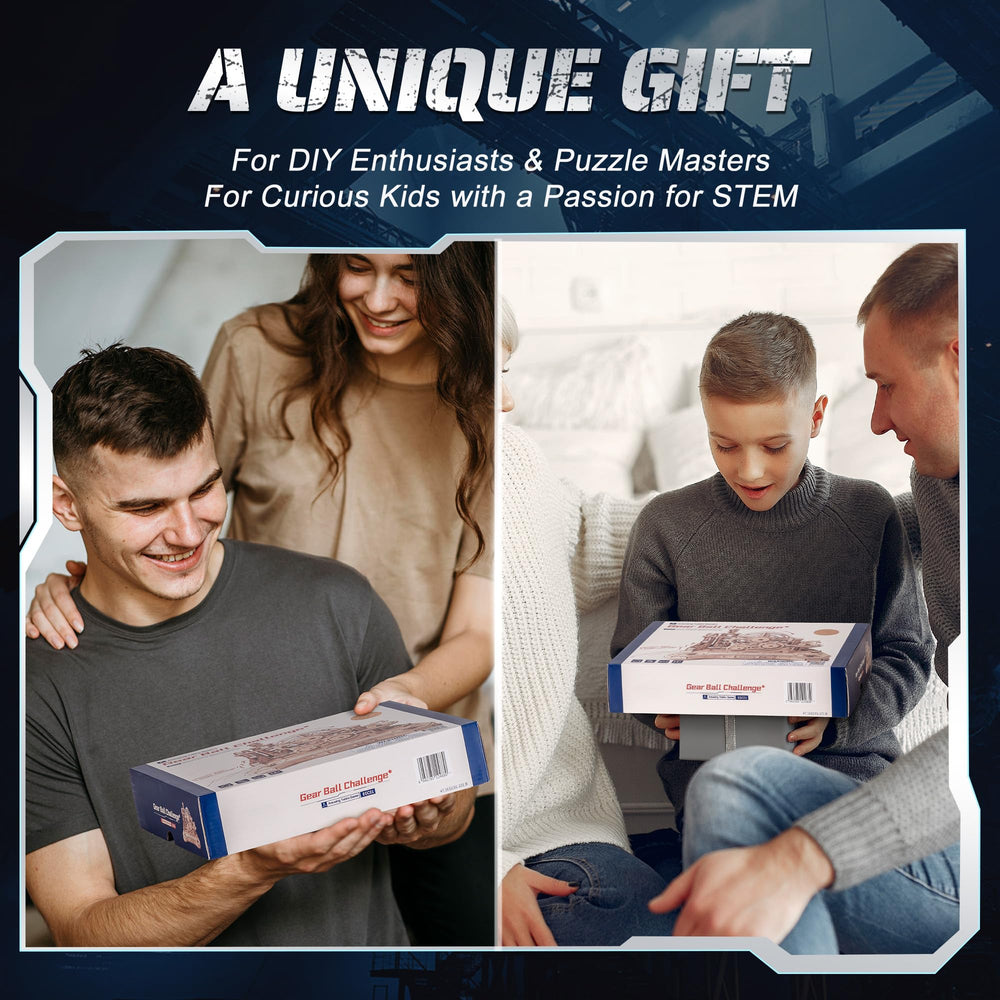 ROBOTIME 3D laser-cut natural wood construction ensures durability and stability.