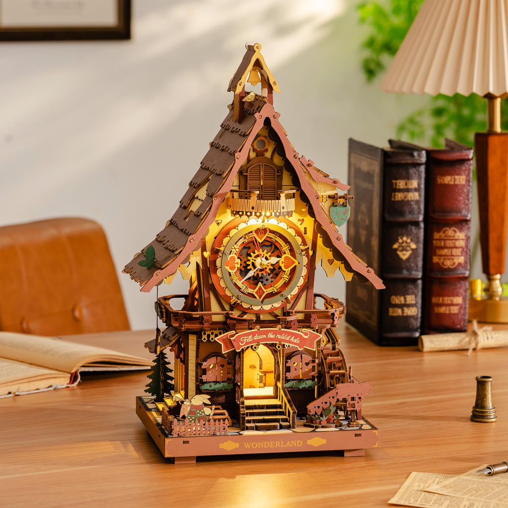 Robotime 435-piece adult puzzle kit for engaging craftsmanship