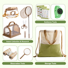 ROBOTIME Explorer Kit insect box for secure bug study.