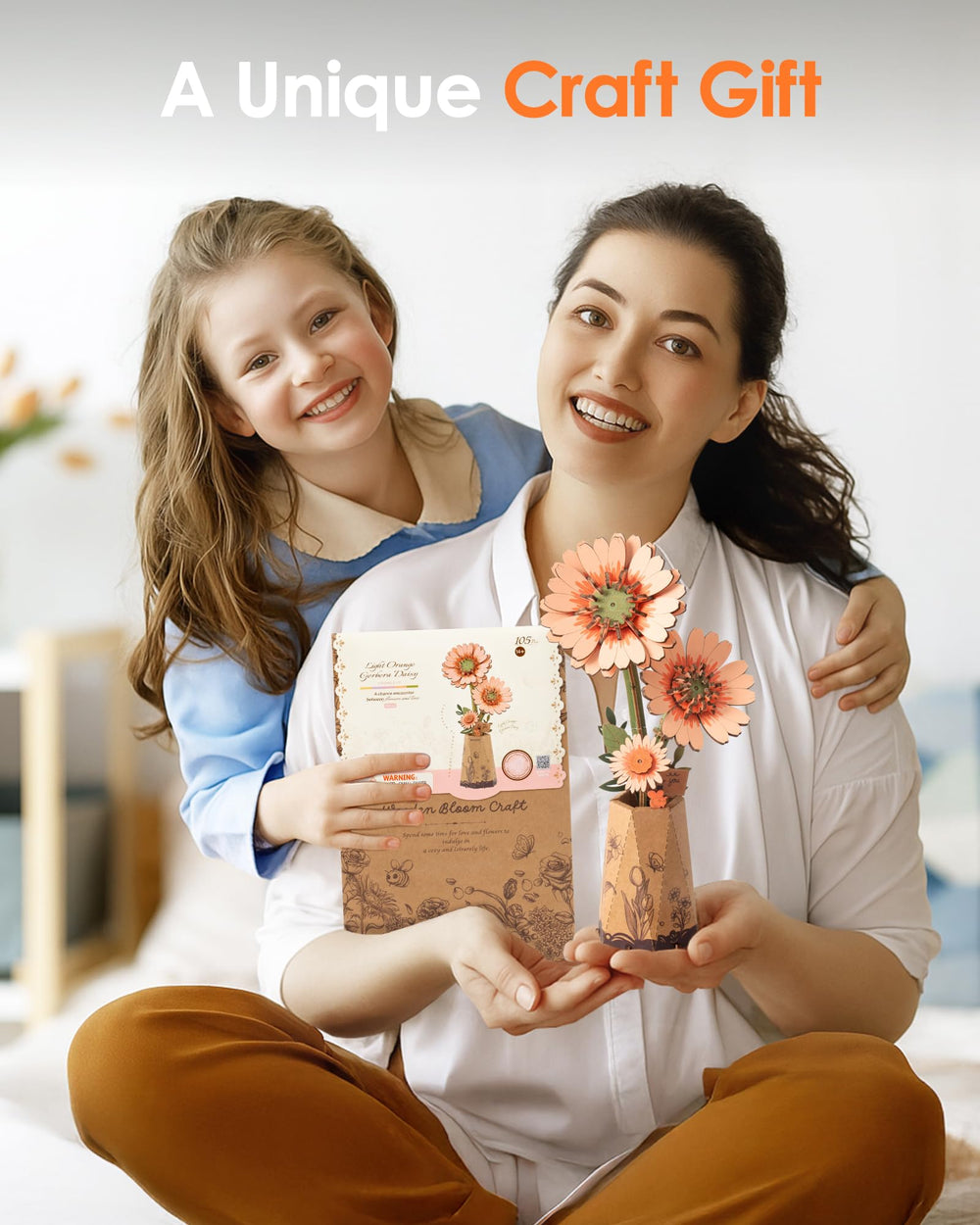 ROBOTIME gift-ready packaging with card, ideal for birthdays and anniversaries.