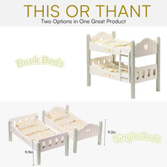 ROBOTIME gift-ready doll furniture for children ages 3+
