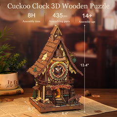 Robotime gift-ready 3D puzzle for celebrations and craft lovers