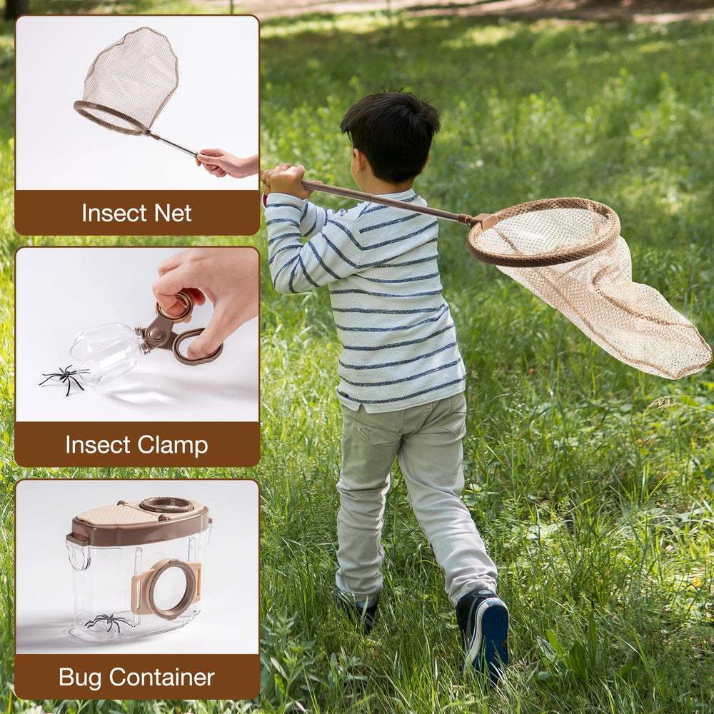 ROBOTIME Kids Explorer Kit insect container for safe specimen viewing