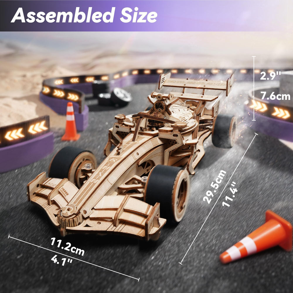 ROBOTIME LK505 DIY paint option shows customization of finish.