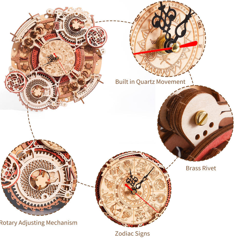 ROBOTIME no glue assembly emphasizes tool free construction