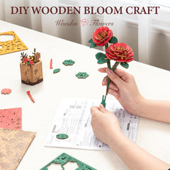 ROBOTIME adjustable angles demonstrate versatile bouquet display options