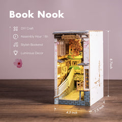ROBOTIME Sakura Tram craft kit suitable for teens and adults.