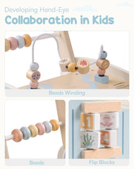 Robotime Vacation Bus Walker maze activity prompts problem solving and focus