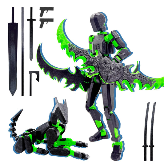 ROBTDUUMY T13 Titan 13 assembly figure with precise joints for display