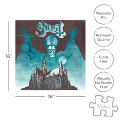 RockSaws Ghost Opus puzzle box front displays vibrant artwork