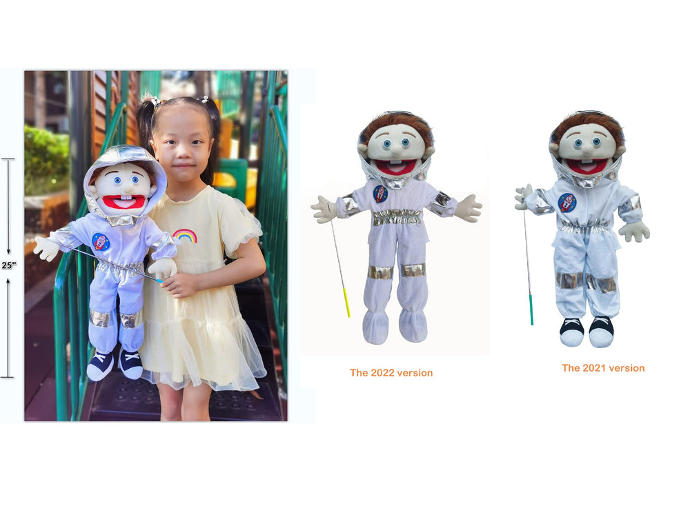 Rodayna ventriloquist puppet with movable mouth for engaging dialogue
