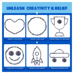 RODNM smooth magnetic beads offer a mess-free, reusable sensory tool
