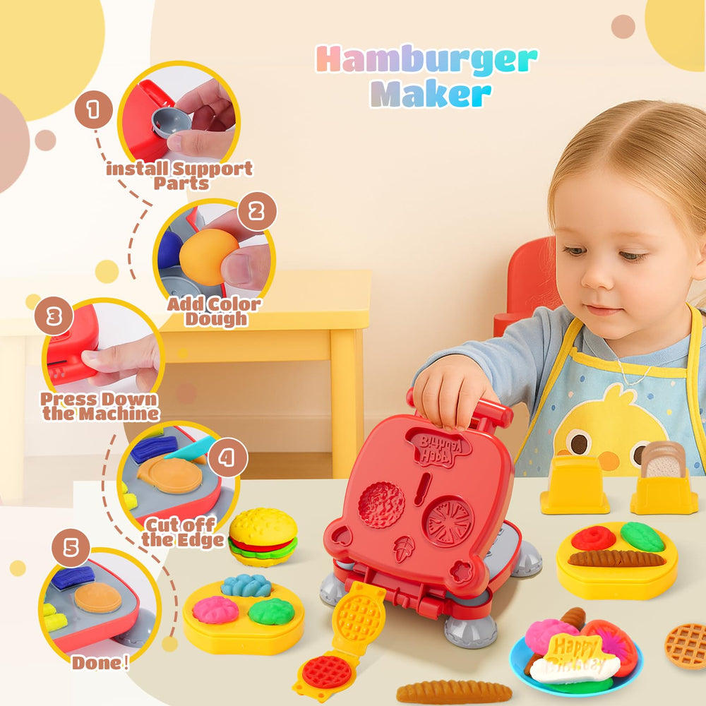 Rodsucs color dough 12 colors pack offers bright, soft colors for crafts and storytelling