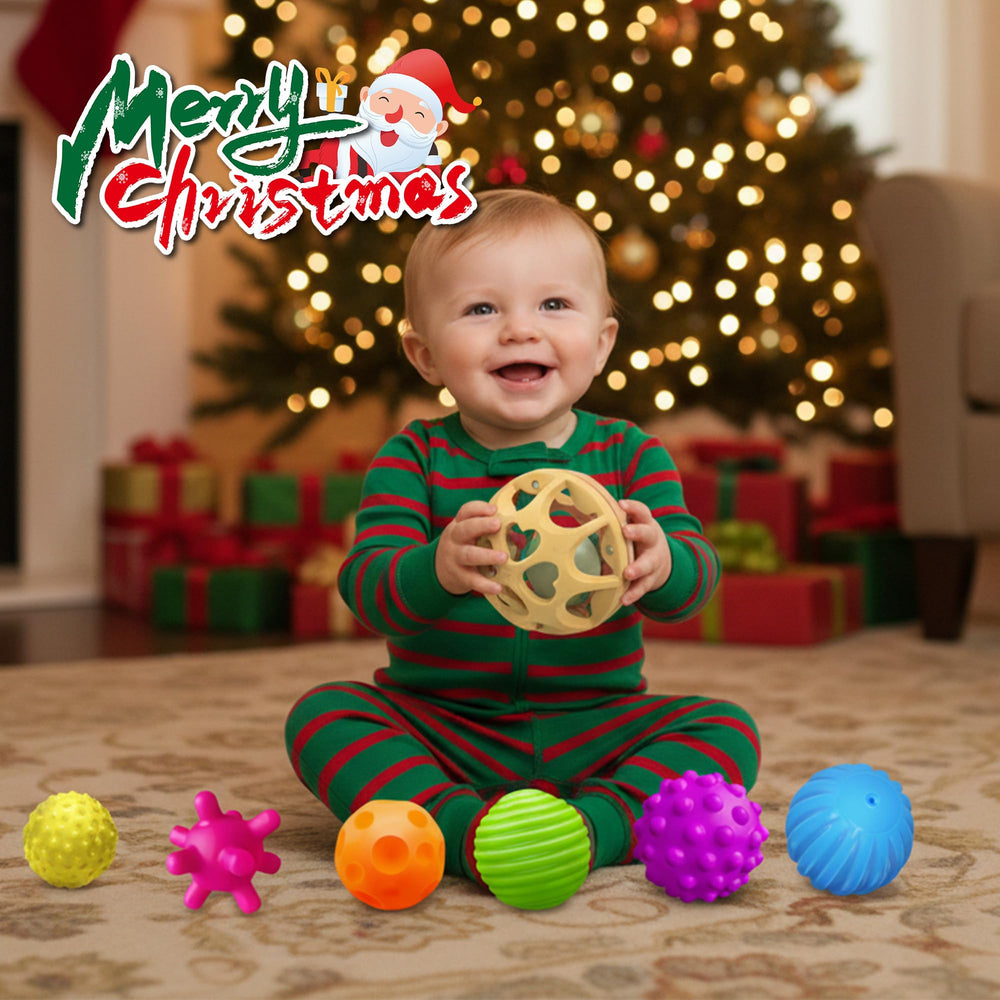 ROHSCE baby rattle with gentle tambourine sounds supports early auditory awareness.