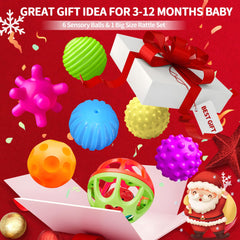 ROHSCE colorful baby balls for toddlers engaging color and shape recognition