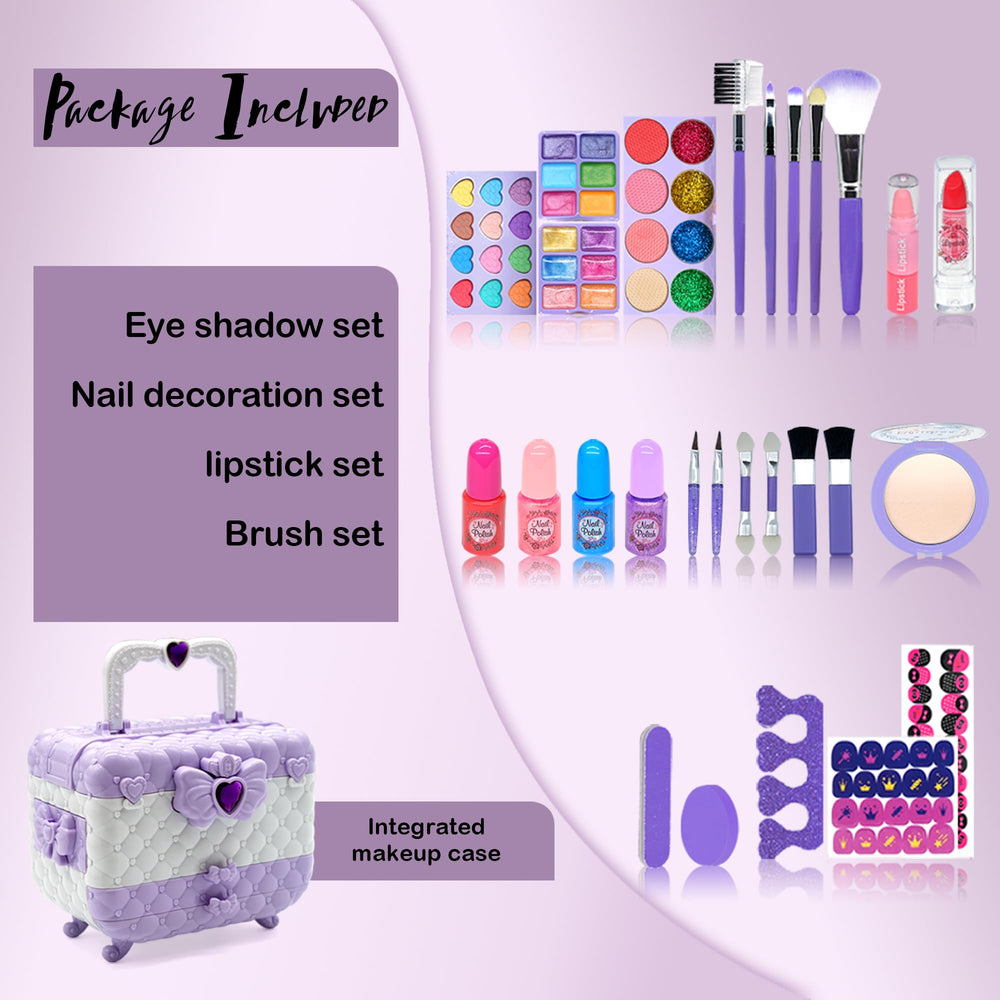 ROKKES makeup kit contents laid out for creative looks and exploration