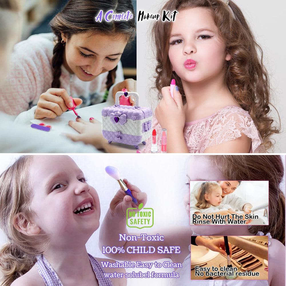 ROKKES skin-friendly textures ideal for gentle pretend makeup