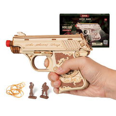 ROKR 3D puzzle for adults with 113 pieces, a mindful building challenge.
