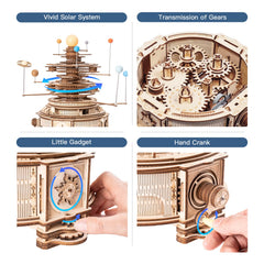 ROKR easy-assembly-parts kit suits patient hands for a satisfying build