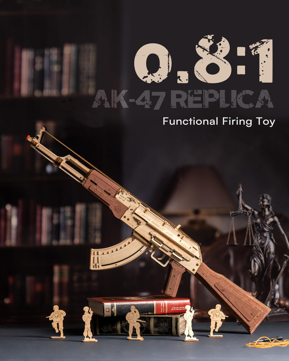 ROKR AK47 detachable magazine detail highlighting realistic modular design