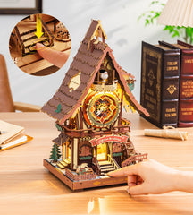 ROKR Cuckoo Clock interactive cuckoo pops hourly for playful time cues