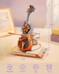ROKR desk music box creates a cozy, musical workspace centerpiece