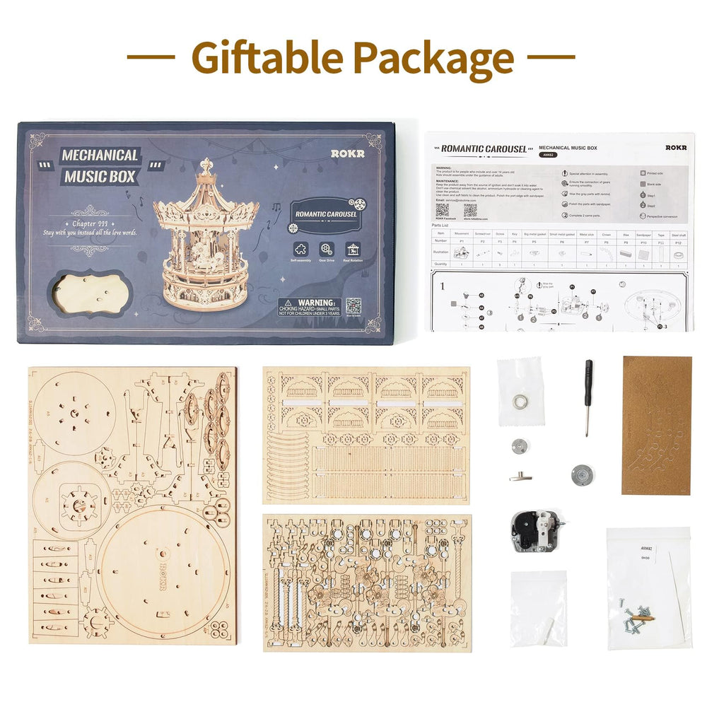 ROKR display-ready gift kit offers a unique, thoughtful present.