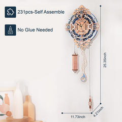 ROKR gift box DIY clock project makes a thoughtful home decor gift
