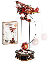 ROKR gravity swing model kit—display-ready, offering hands-on enjoyment.