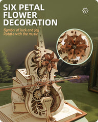 ROKR laser-cut precision parts ensuring accurate fitting