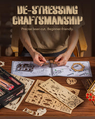 ROKR 3D puzzle assembly offers challenging yet rewarding STEM experience