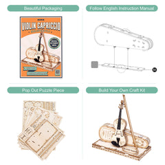 ROKR rounded-edge safety design helps kids enjoy building with confidence.